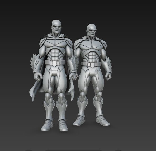 Monster-Styled Anti-Hero Figures 3D print model_14