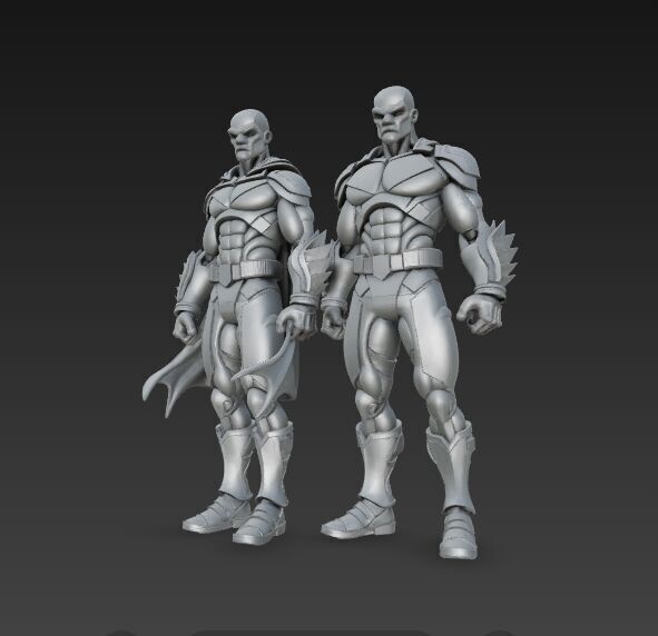 Monster-Styled Anti-Hero Figures 3D print model_19