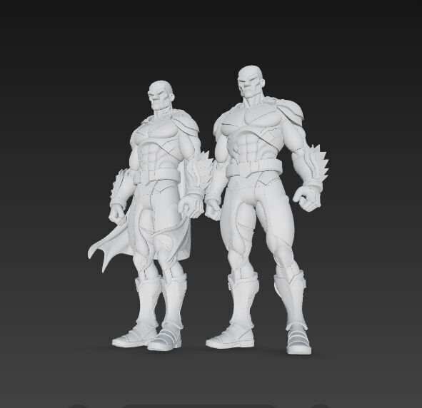 Monster-Styled Anti-Hero Figures 3D print model_13