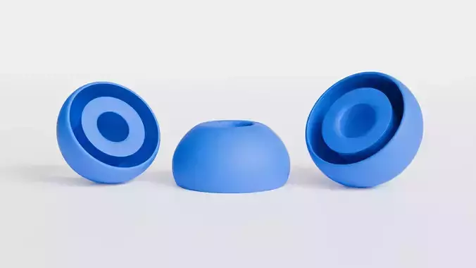 Ear buds9 Low-poly 