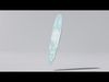 Longboard Surfboard with 6 Unique Design Variants Low-poly 3D model_1