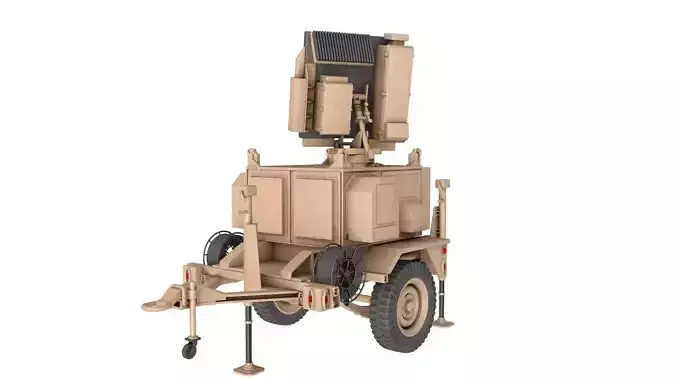 AN-MPQ-64 Sentinel Radar 3D model