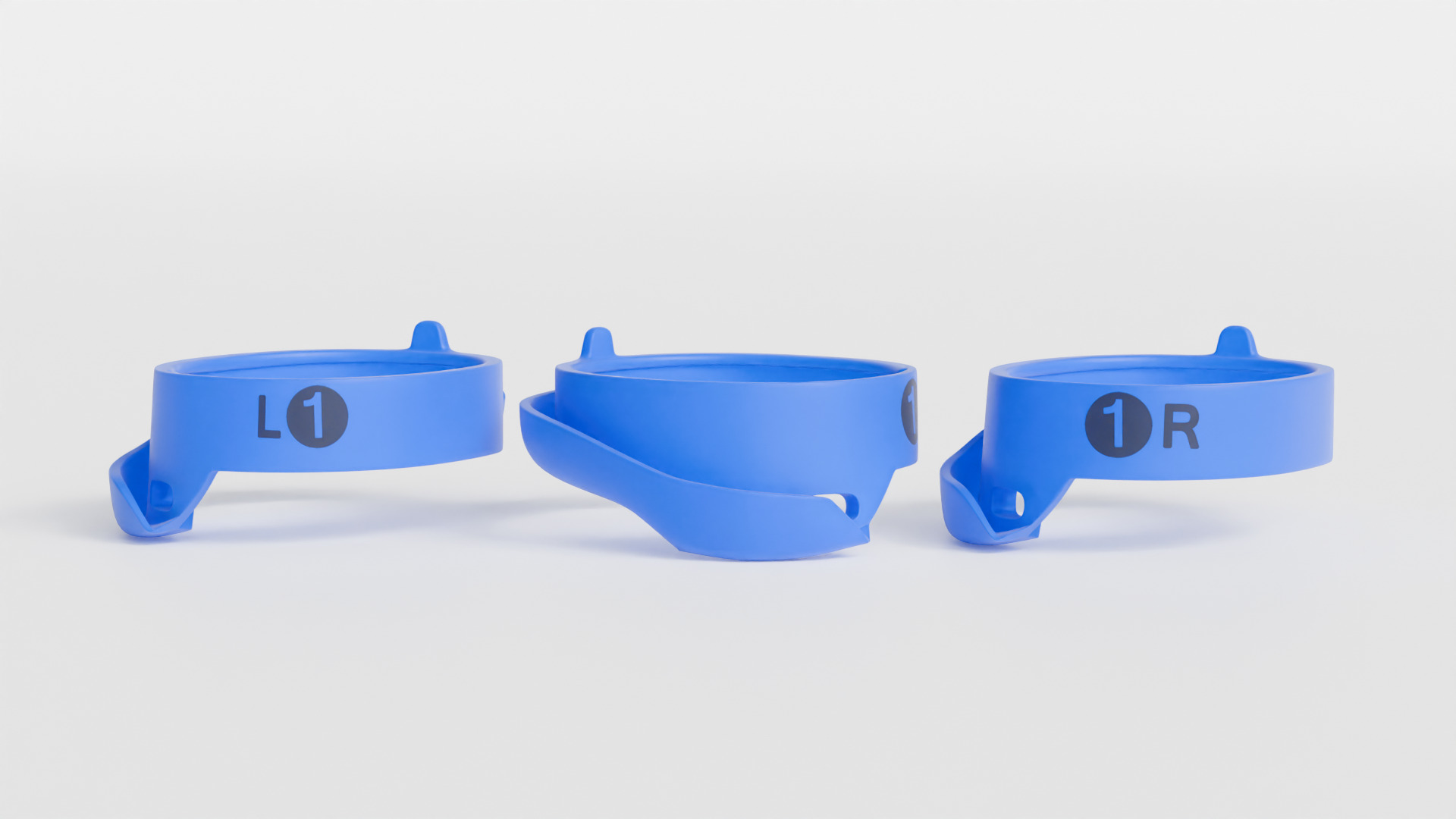 Low poly Mega Ear buds pack 3D model Low-poly 3D model_3