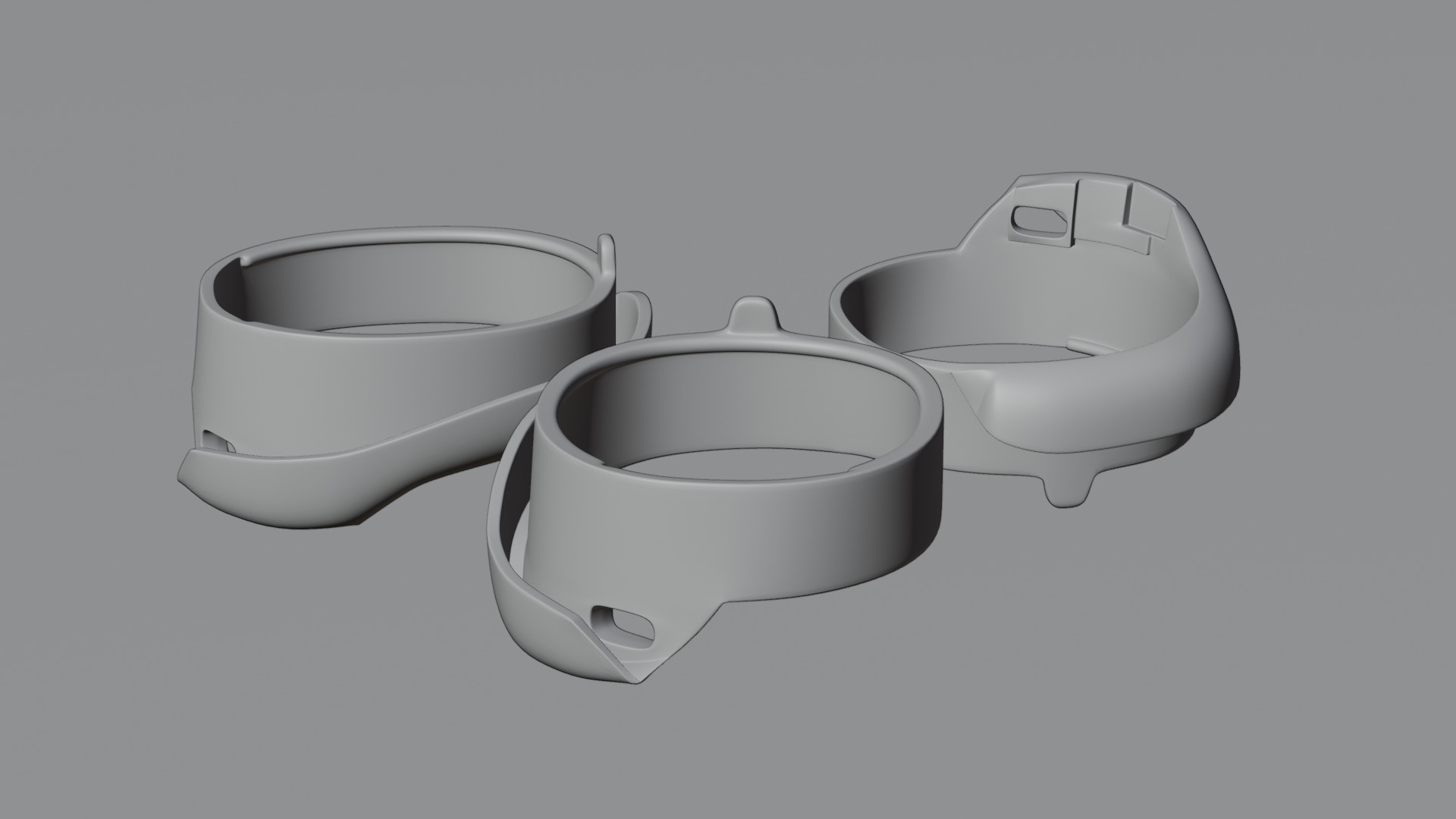 Low poly Mega Ear buds pack 3D model Low-poly 3D model_61