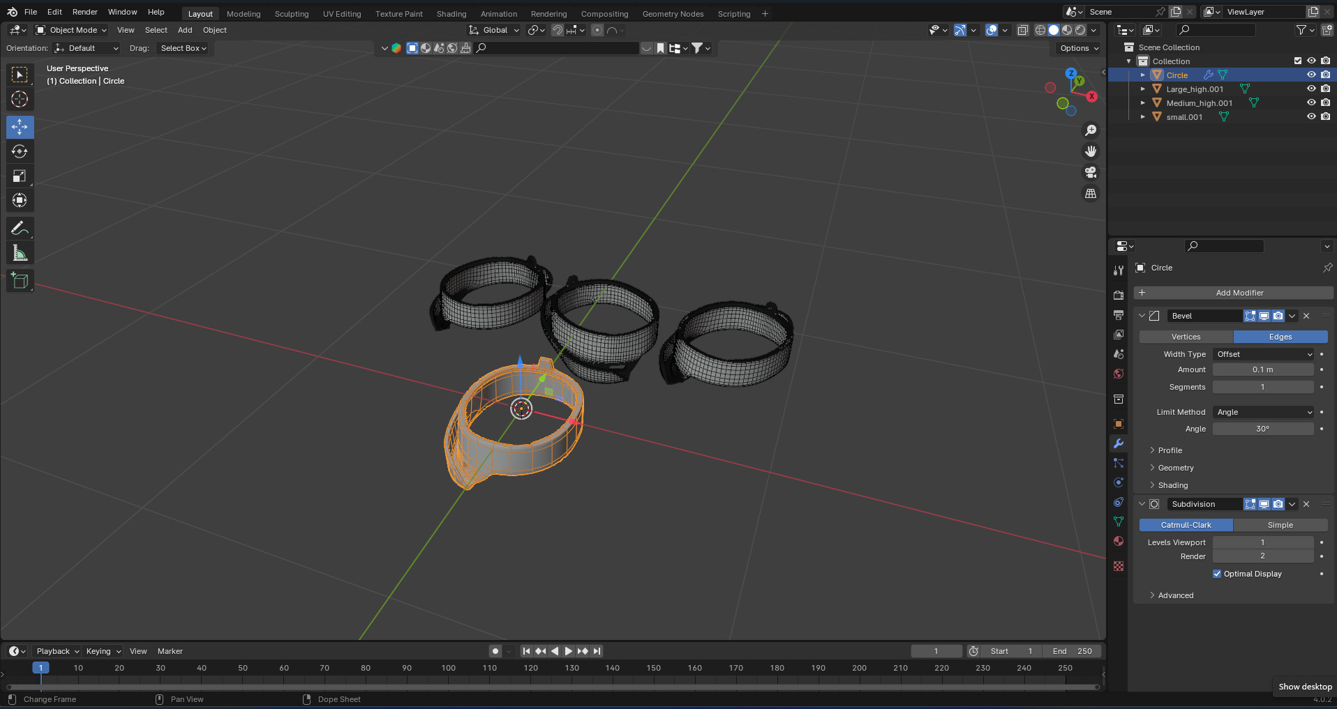 Low poly Mega Ear buds pack 3D model Low-poly 3D model_45
