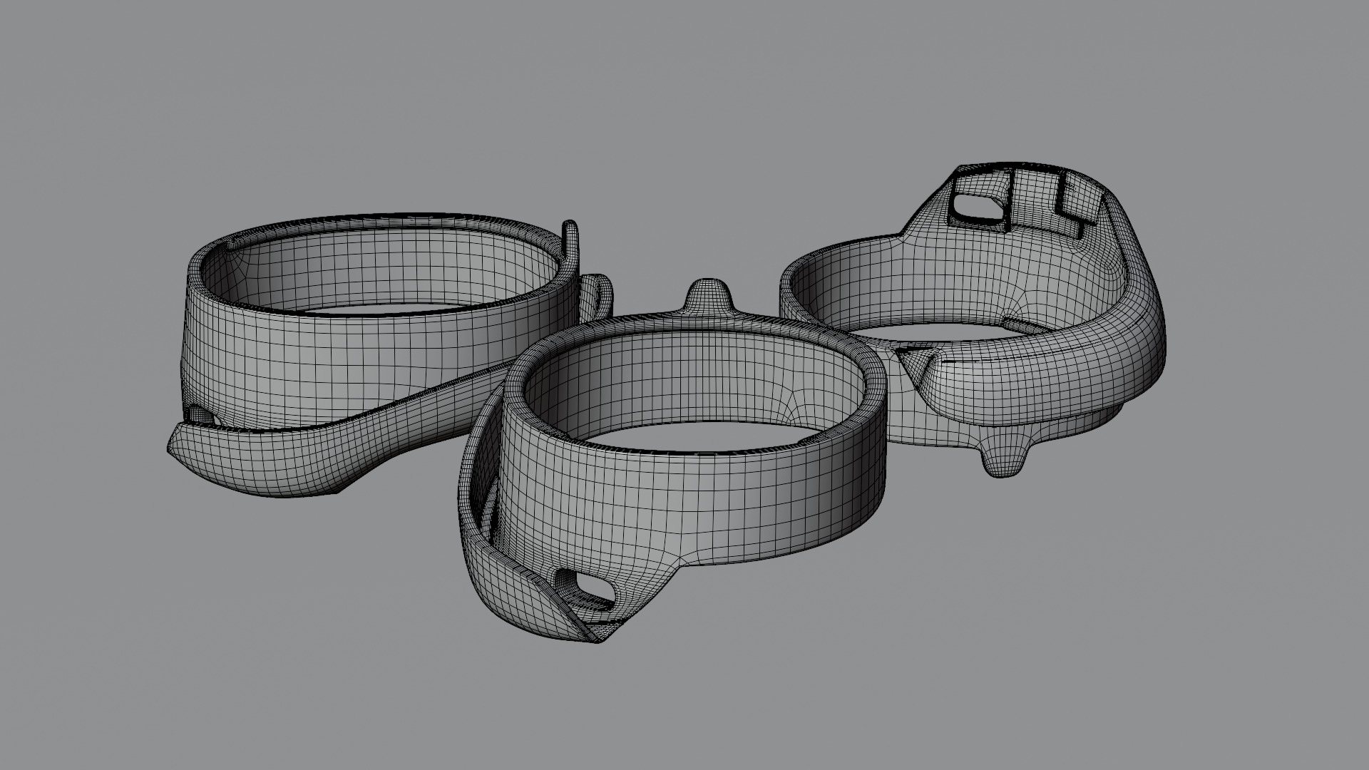 Low poly Mega Ear buds pack 3D model Low-poly 3D model_66