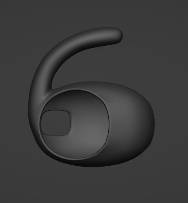 Low poly Mega Ear buds pack 3D model Low-poly 3D model_37