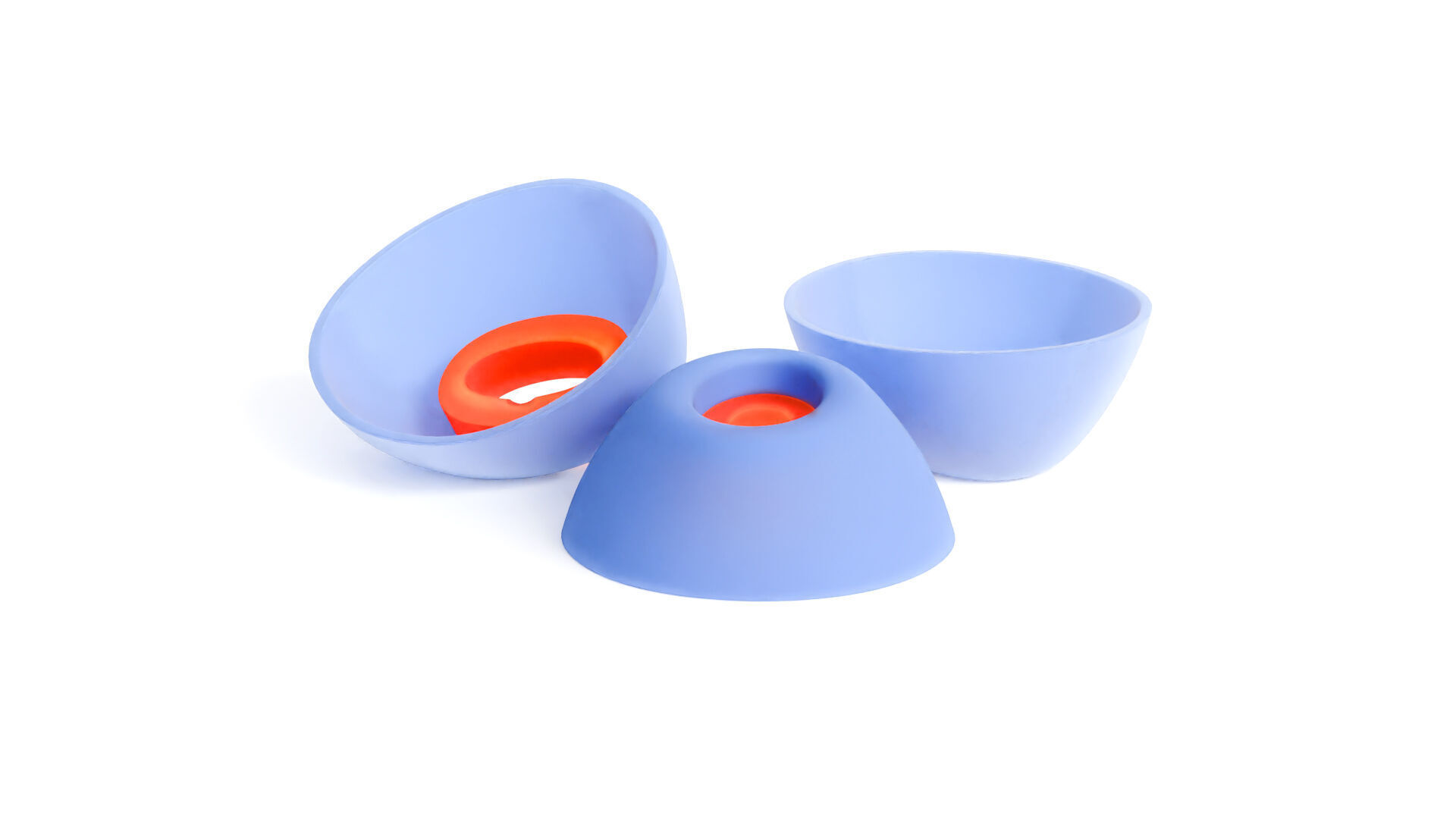 Low poly Mega Ear buds pack 3D model Low-poly 3D model_1