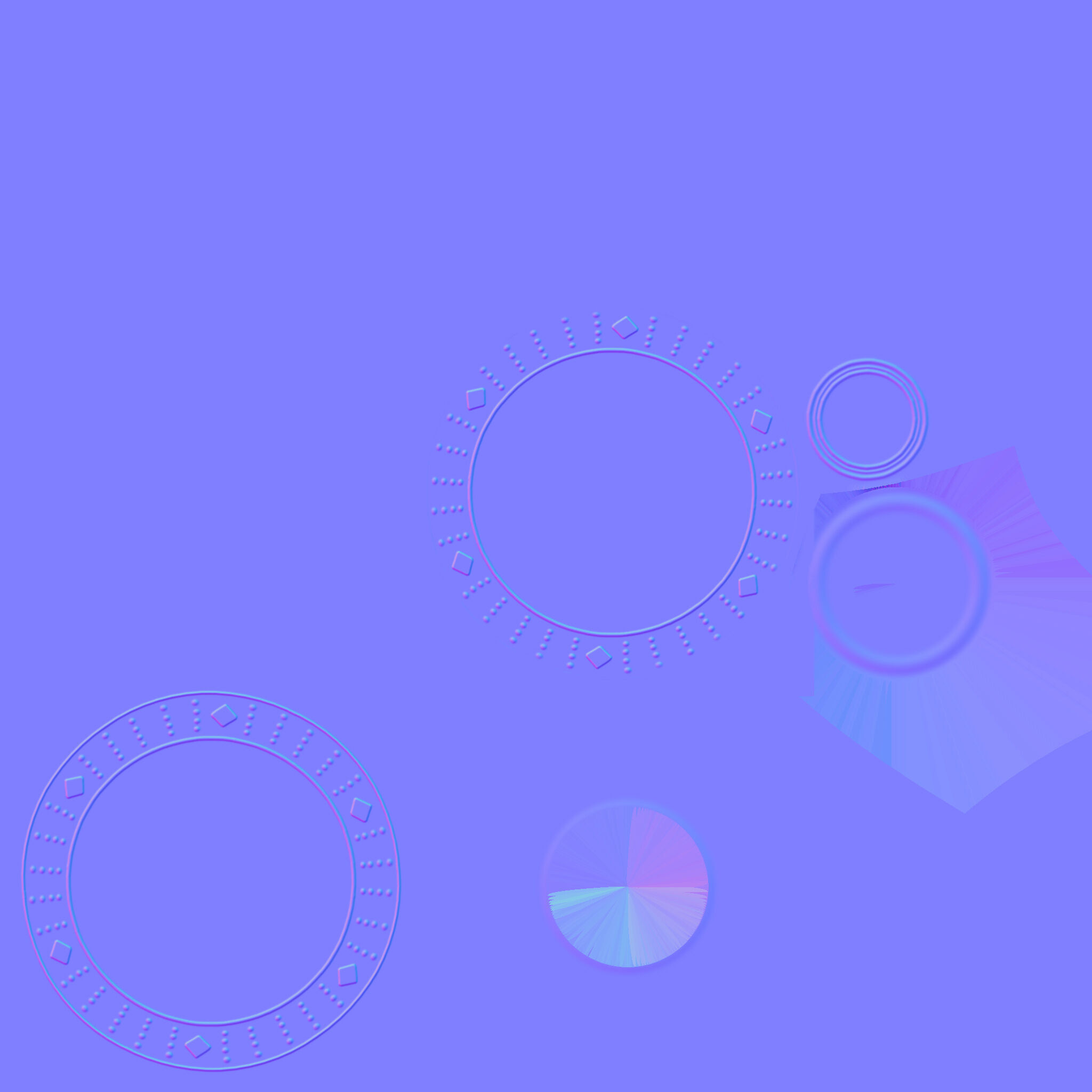 Low poly Mega Ear buds pack 3D model Low-poly 3D model_48