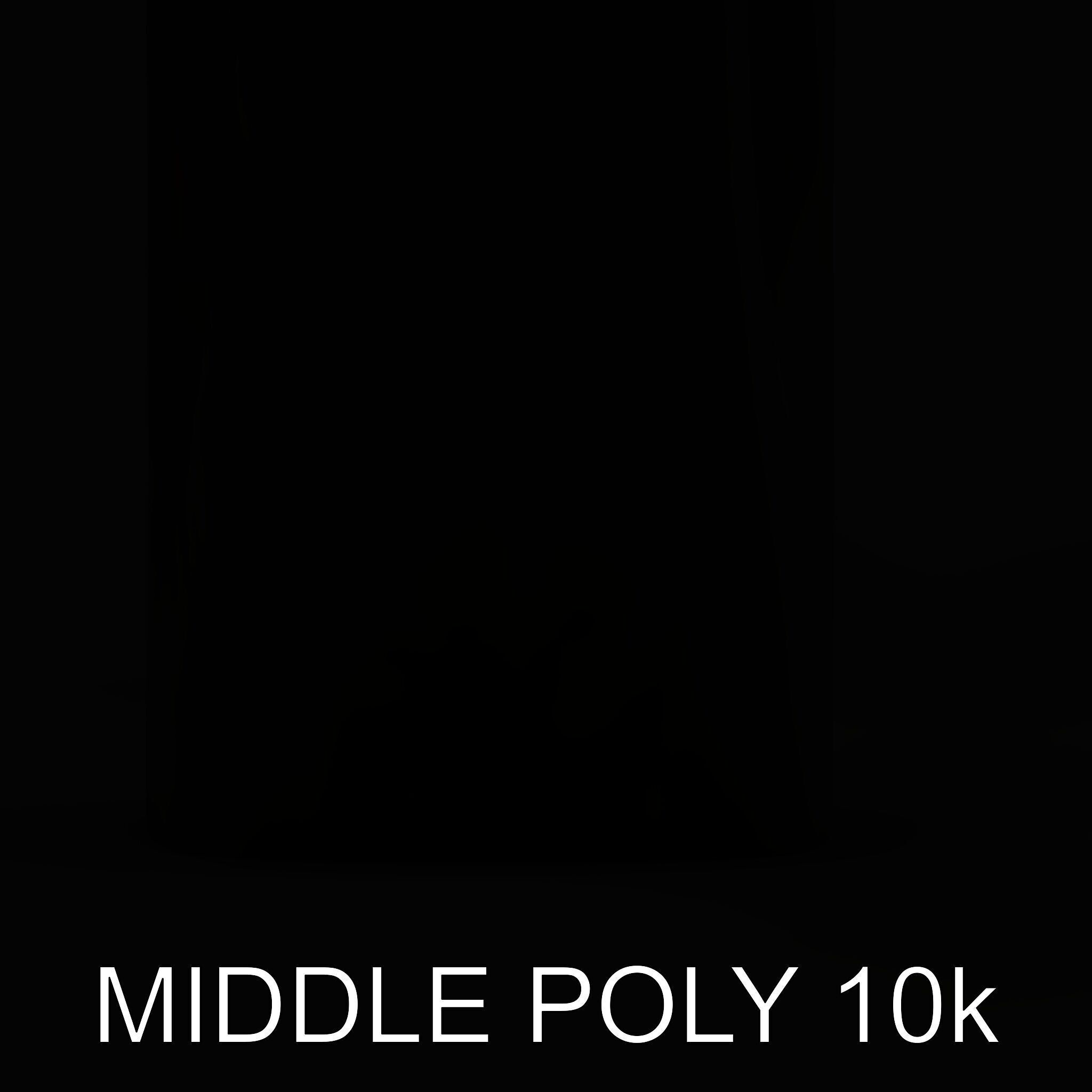 Decorative Metal Tree Sculpture Model Pack Low-poly 3D model_16