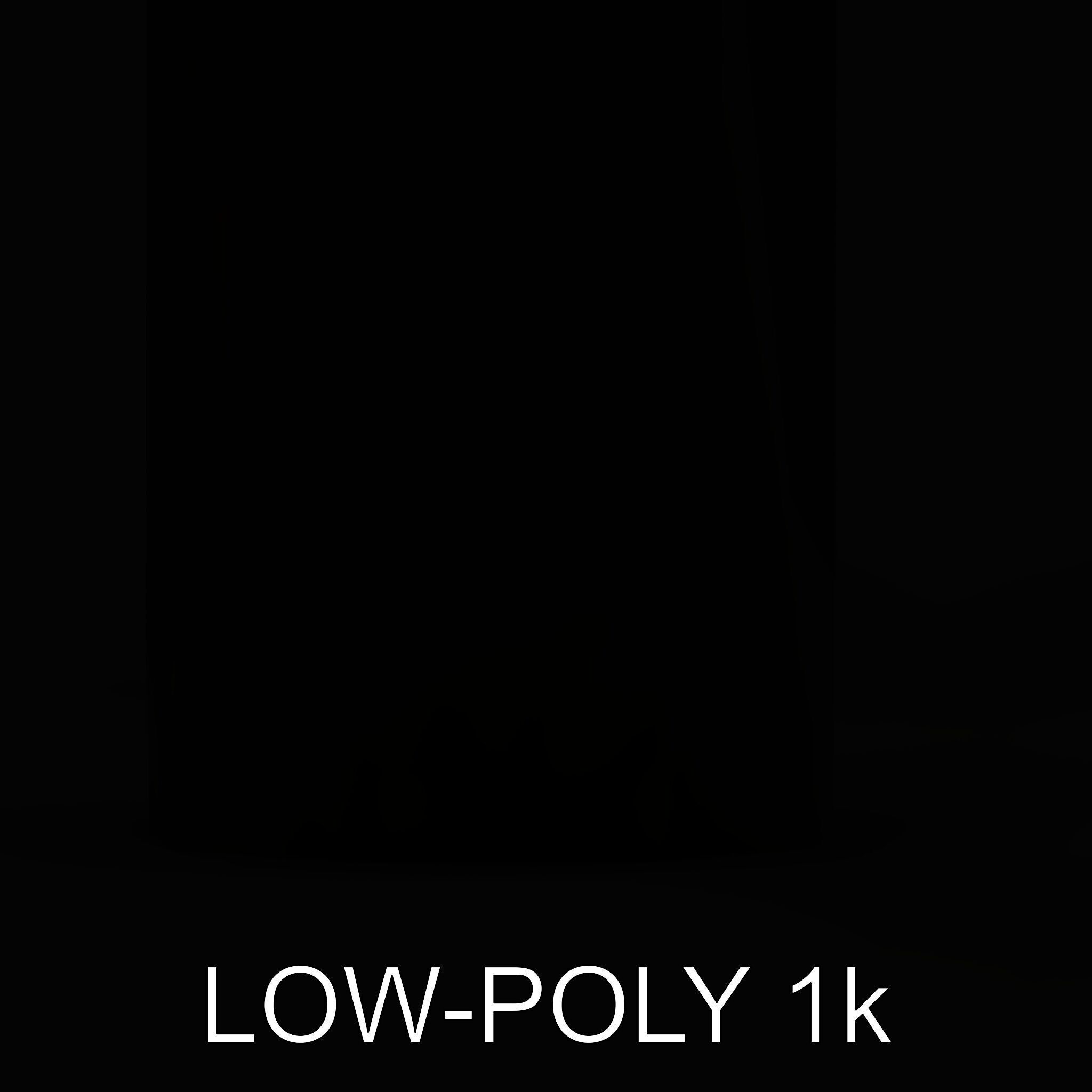 Decorative Metal Tree Sculpture Model Pack Low-poly 3D model_11