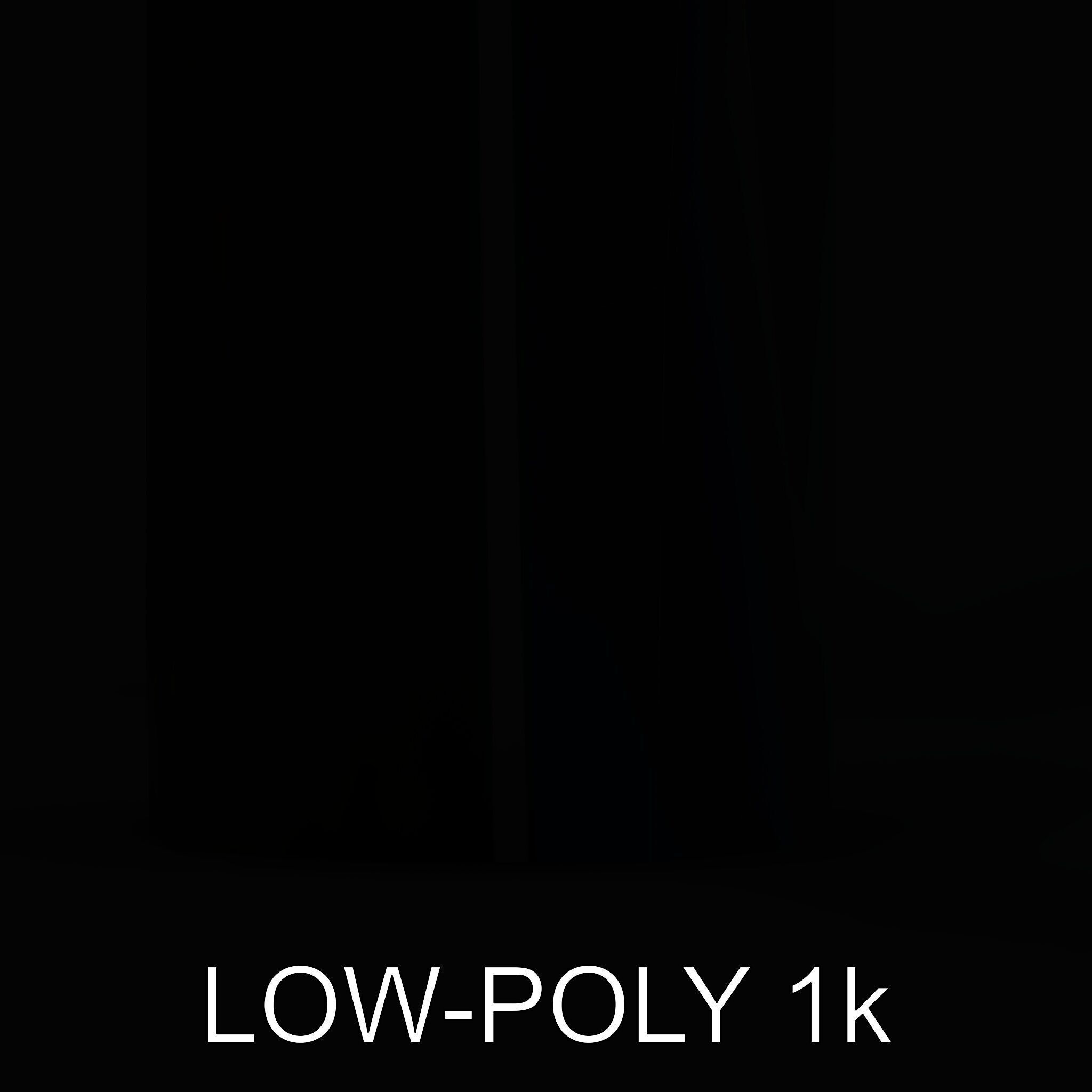 Decorative Metal Tree Sculpture Model Pack Low-poly 3D model_31