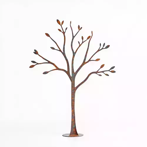 Decorative Metal Tree Sculpture Model Pack