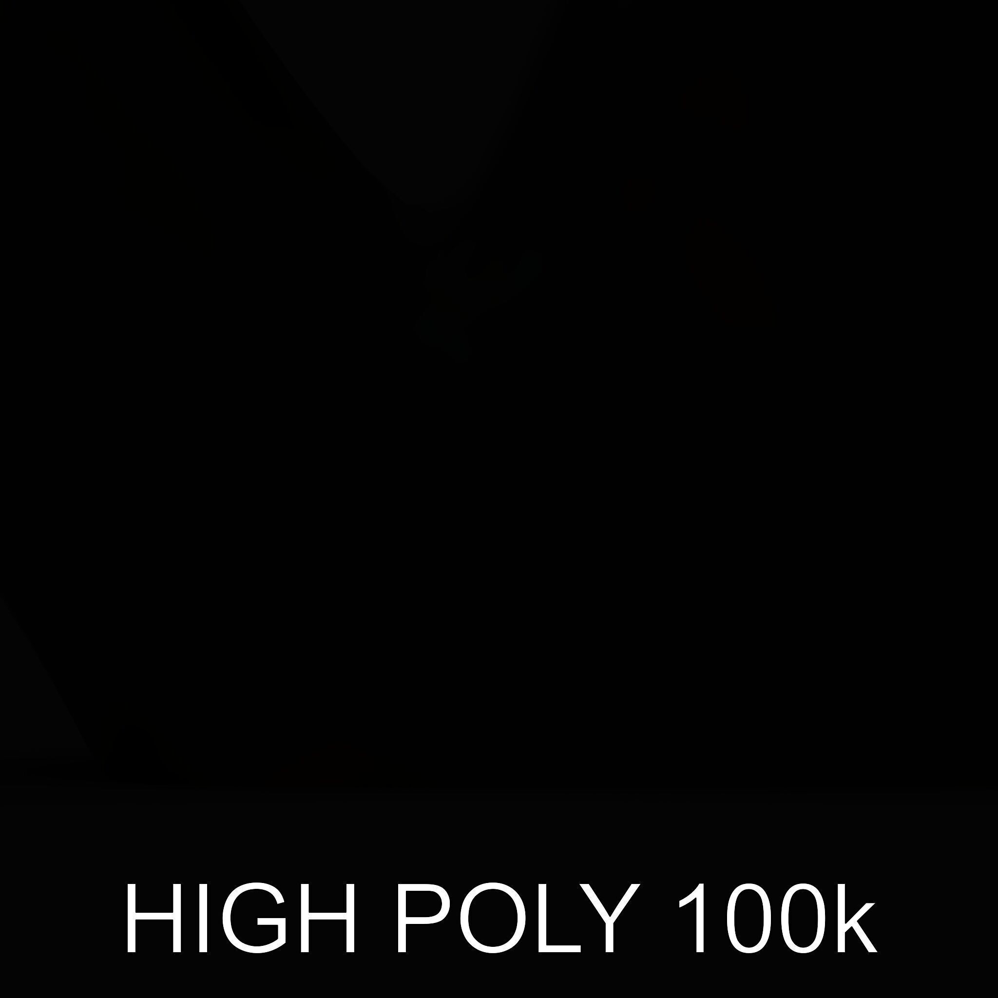 Decorative Metal Tree Sculpture Model Pack Low-poly 3D model_18