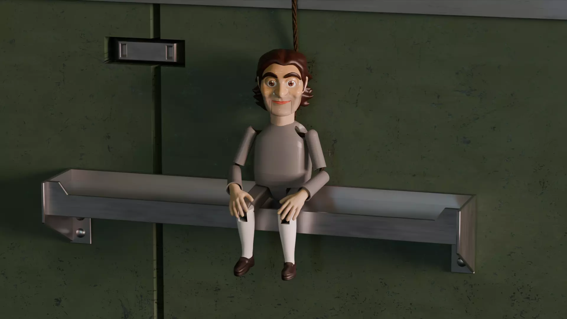 Dollman Ventriloquist Dummy Doll 3D print model