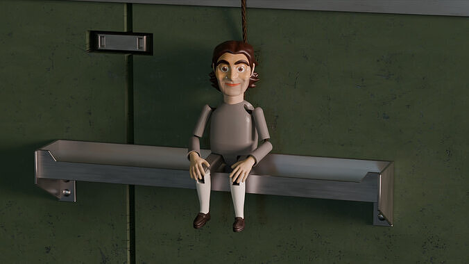 Dollman Ventriloquist Dummy Doll 3D print model