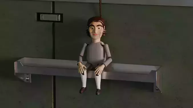 Dollman Ventriloquist Dummy Doll