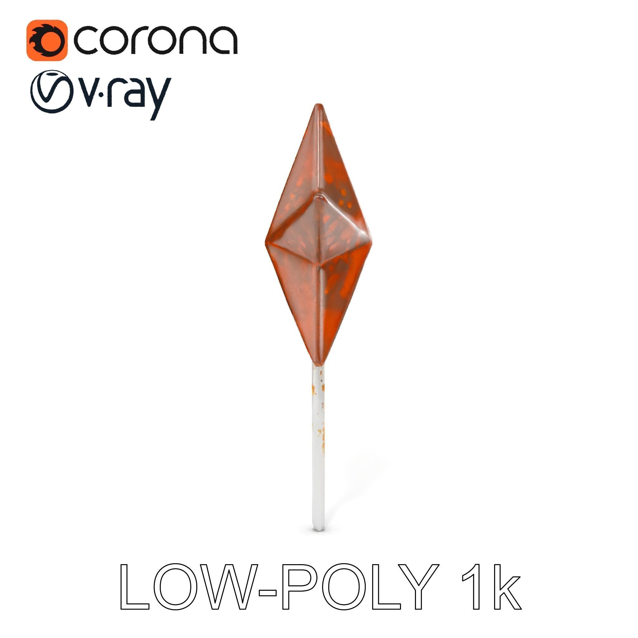 Rustic Star Ornament Model Pack Low-poly 3D model_23