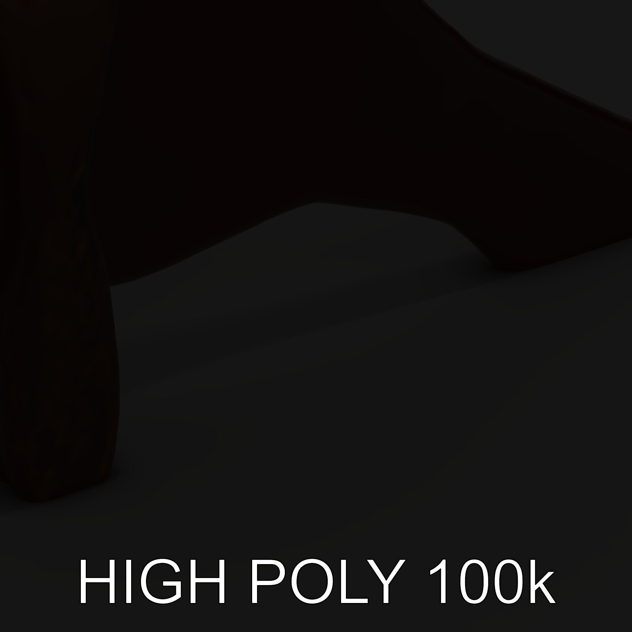 Metal Bird Sculpture Model Pack Low-poly 3D model_21