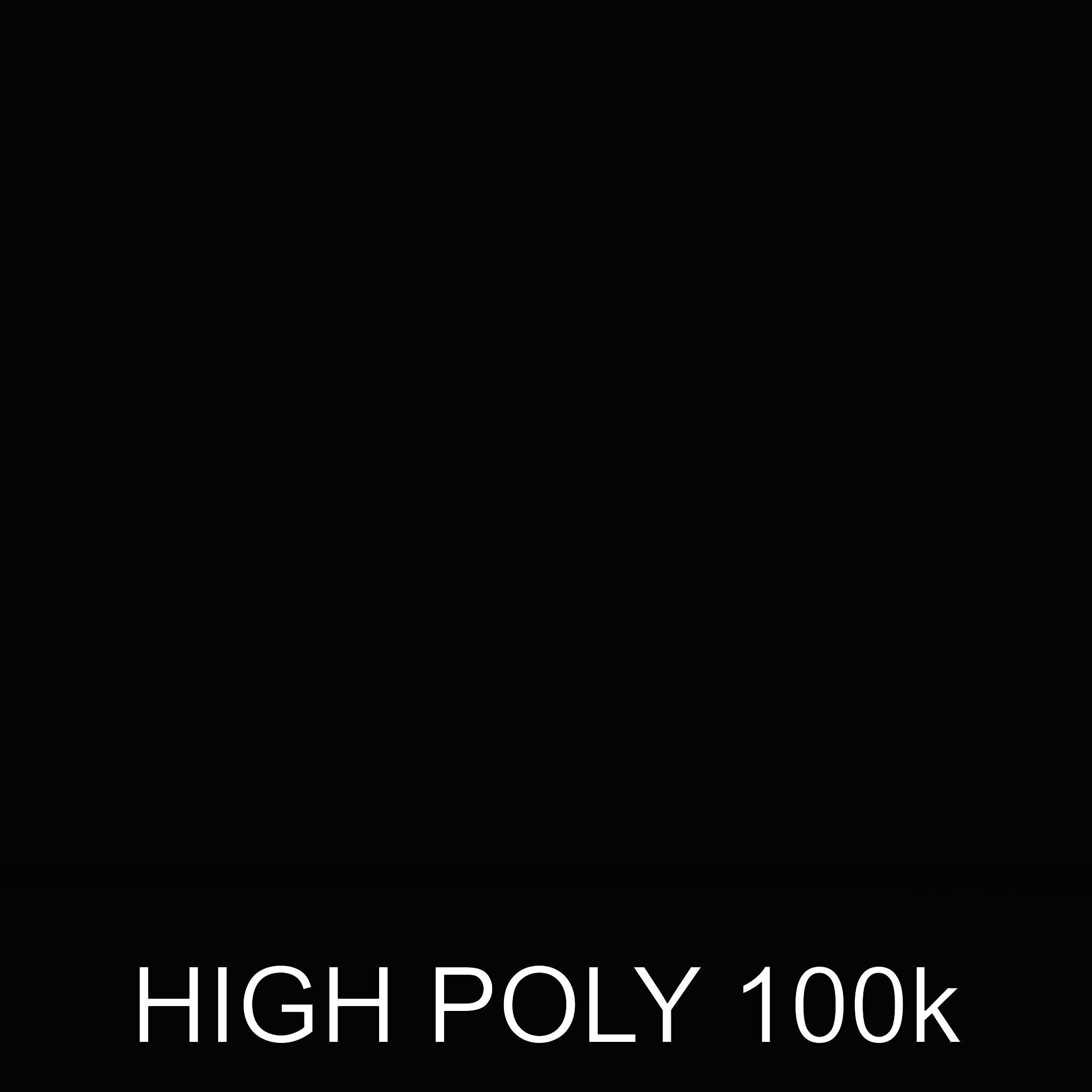 Metal Bird Sculpture Model Pack Low-poly 3D model_18