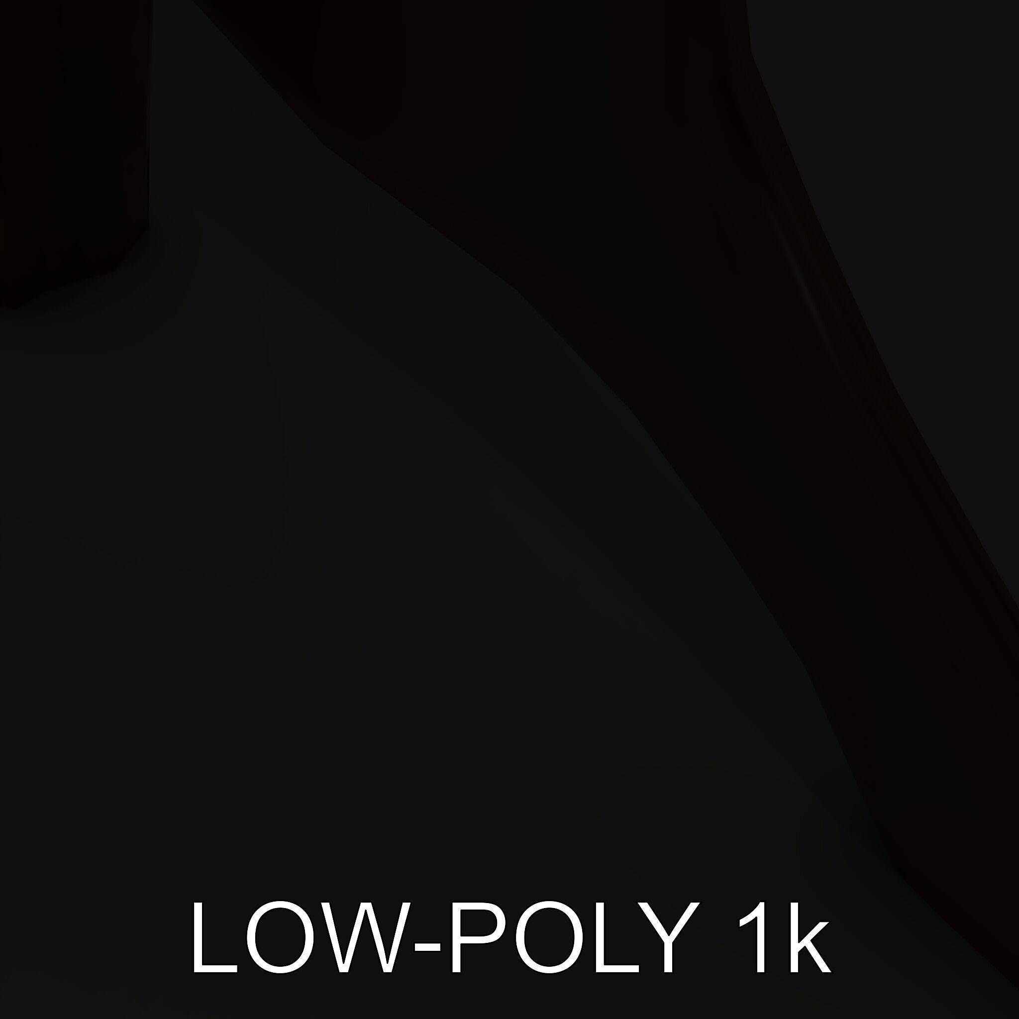 Metal Bird Sculpture Model Pack Low-poly 3D model_12