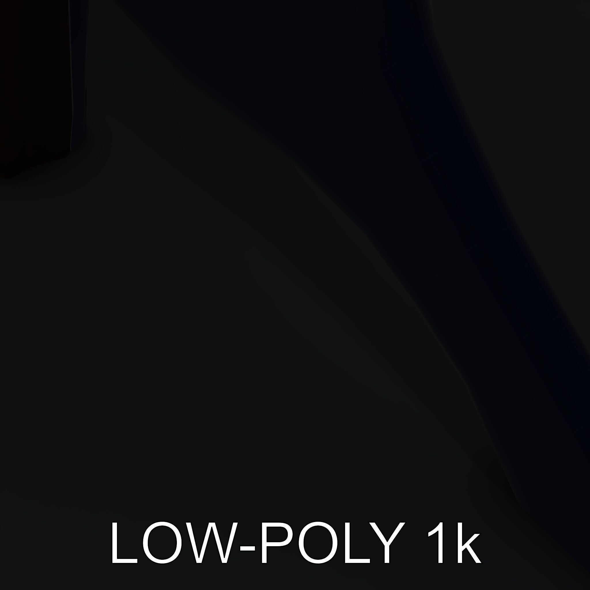 Metal Bird Sculpture Model Pack Low-poly 3D model_26