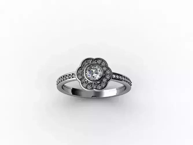 Engagement diamond ring