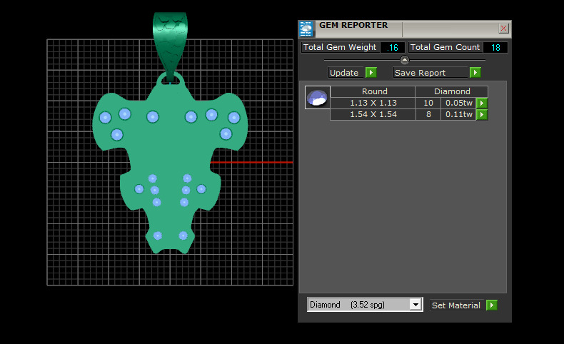 Goat Face Pendant 3D Printable Model 3D print model_4