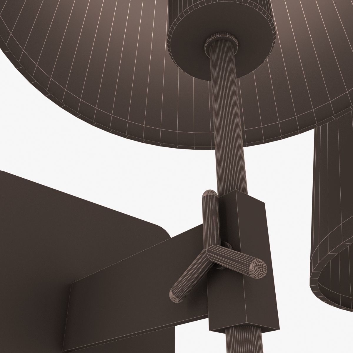 Mantra lighting habana wall and ceiling light 3D model_10