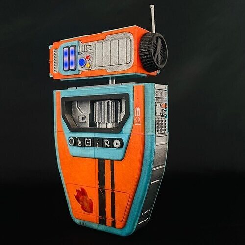 PIP DROID MULTITOOL DROID from Star Wars Series The Acolyte 3D print model