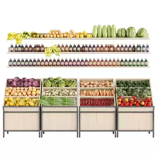 Great display of products at the market