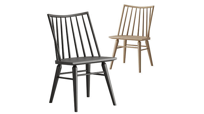 Paton Dining Chair 3D model