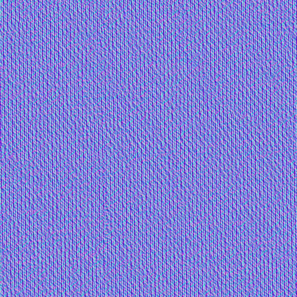 Mens barrel leg pant and denim shirt rigged model Low-poly 3D model_20