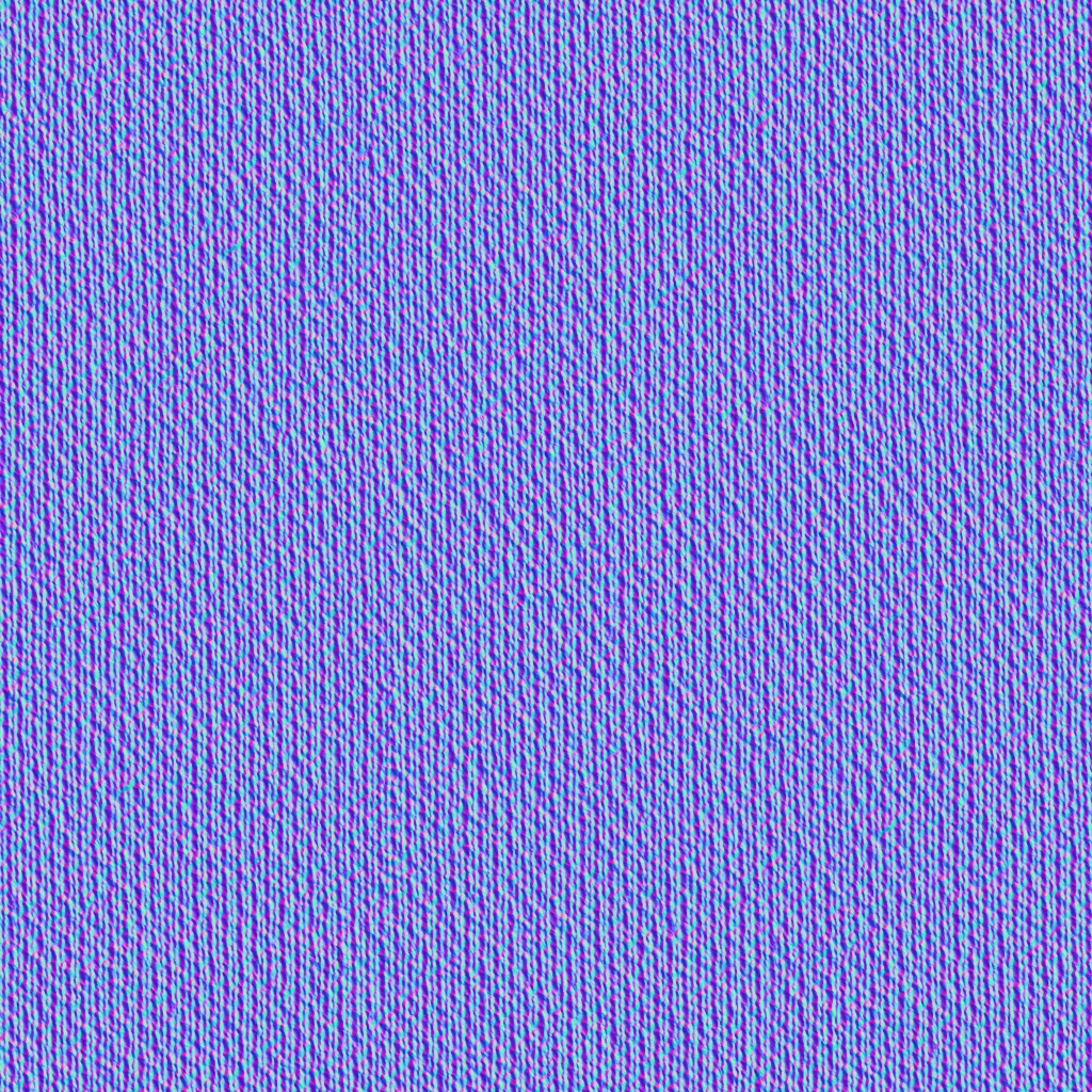 Mens barrel leg pant and denim shirt rigged model Low-poly 3D model_11