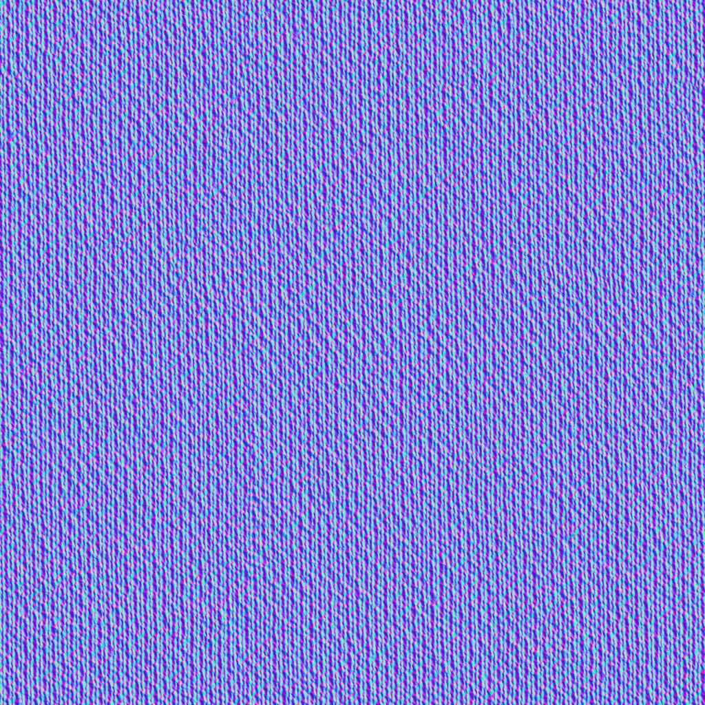 Mens barrel leg pant and denim shirt rigged model Low-poly 3D model_12