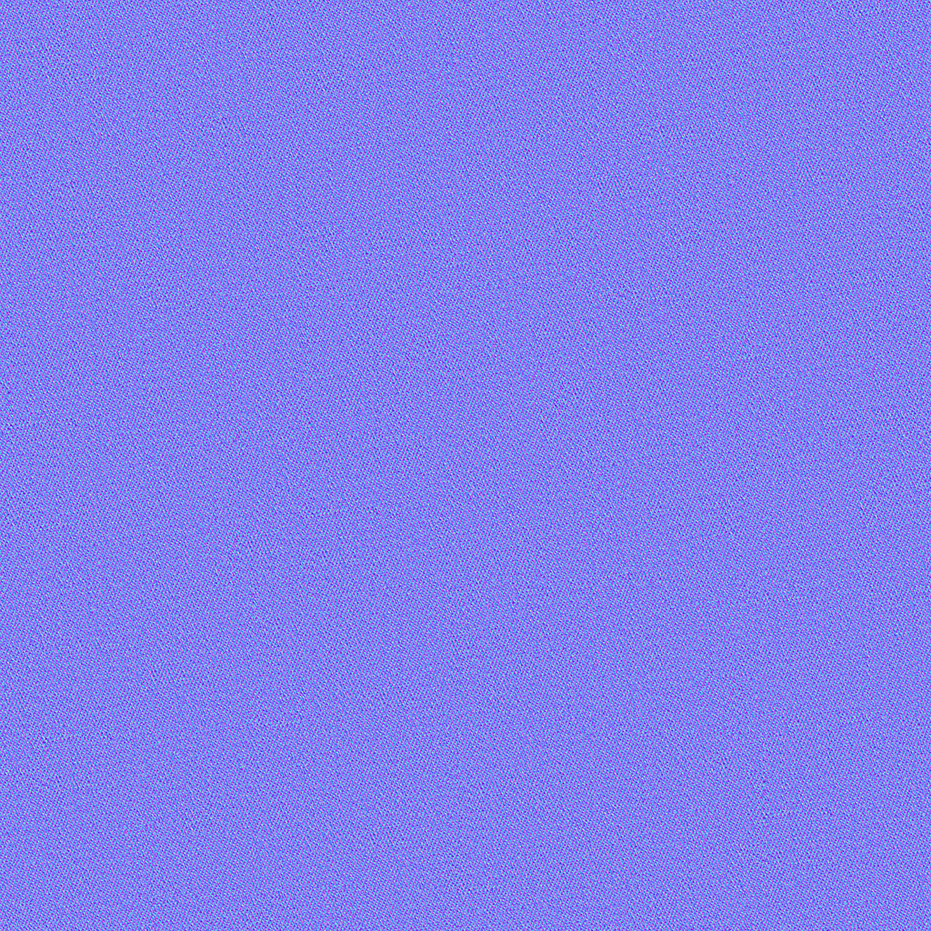 Mens barrel leg pant and denim shirt rigged model Low-poly 3D model_9