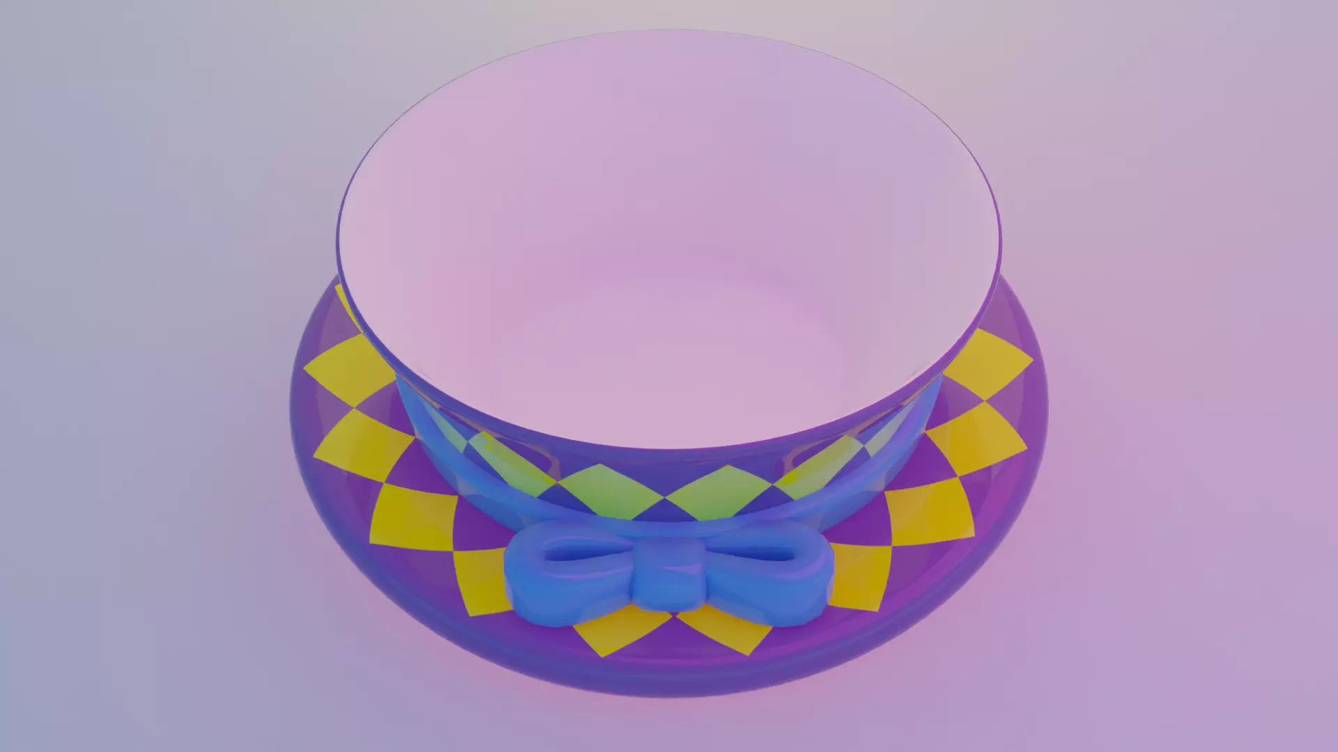 Alice in Wonderland Bowl Free 3D model