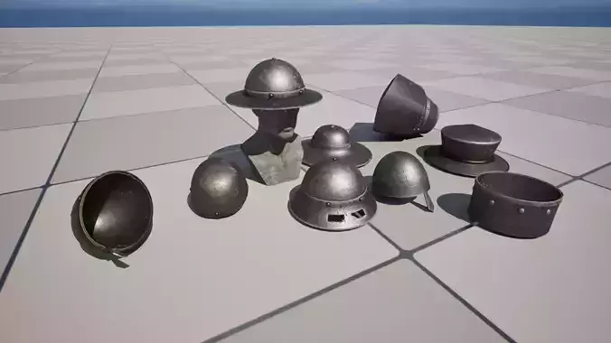 Medieval Helmets Pack