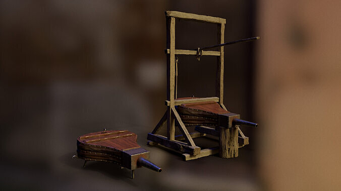 Bellows Low-poly 3D model