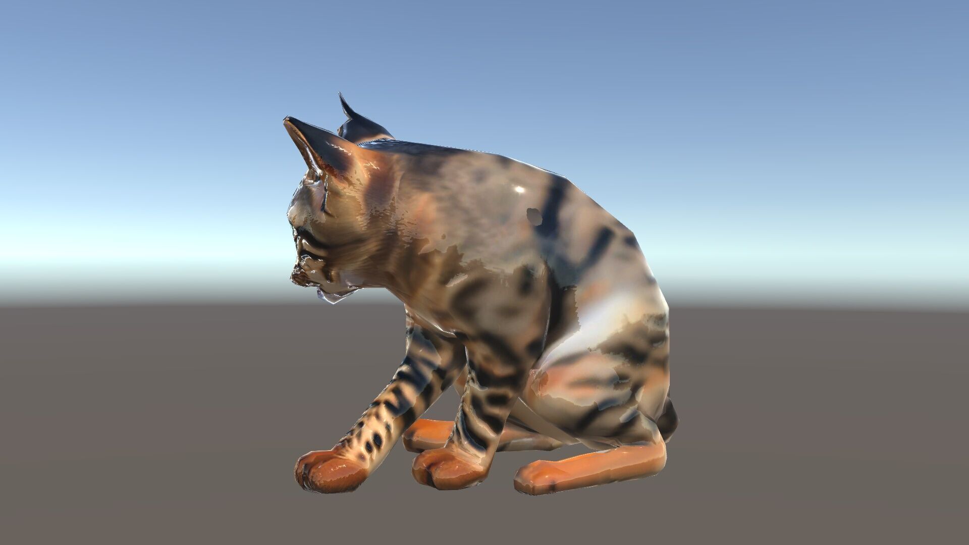 Bengal Cat Model Pack for Realistic Rendering Low-poly 3D model_34