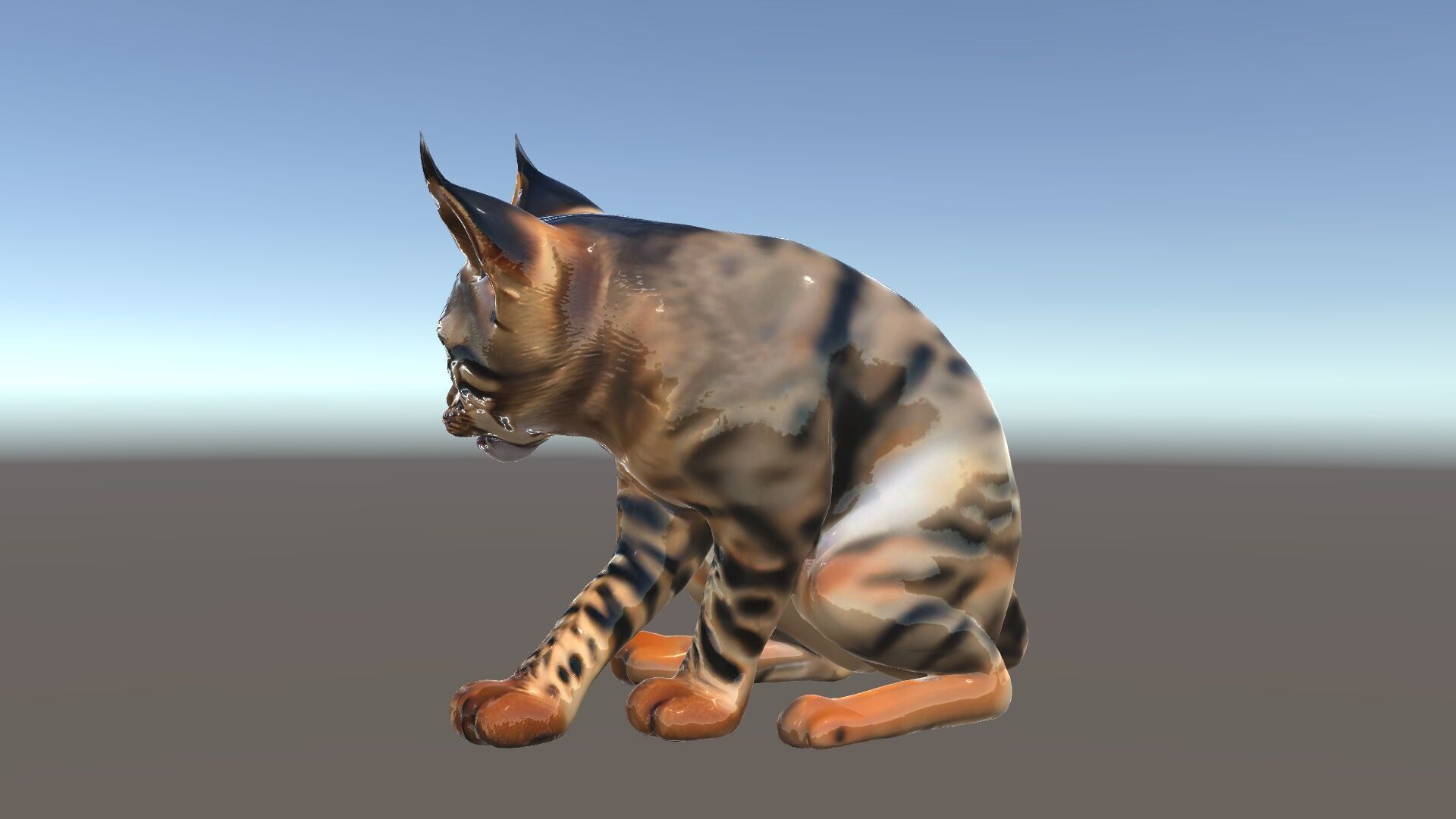 Bengal Cat Model Pack for Realistic Rendering Low-poly 3D model_33