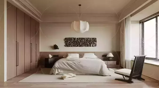 Bedroom 3D Interior Scenes 225