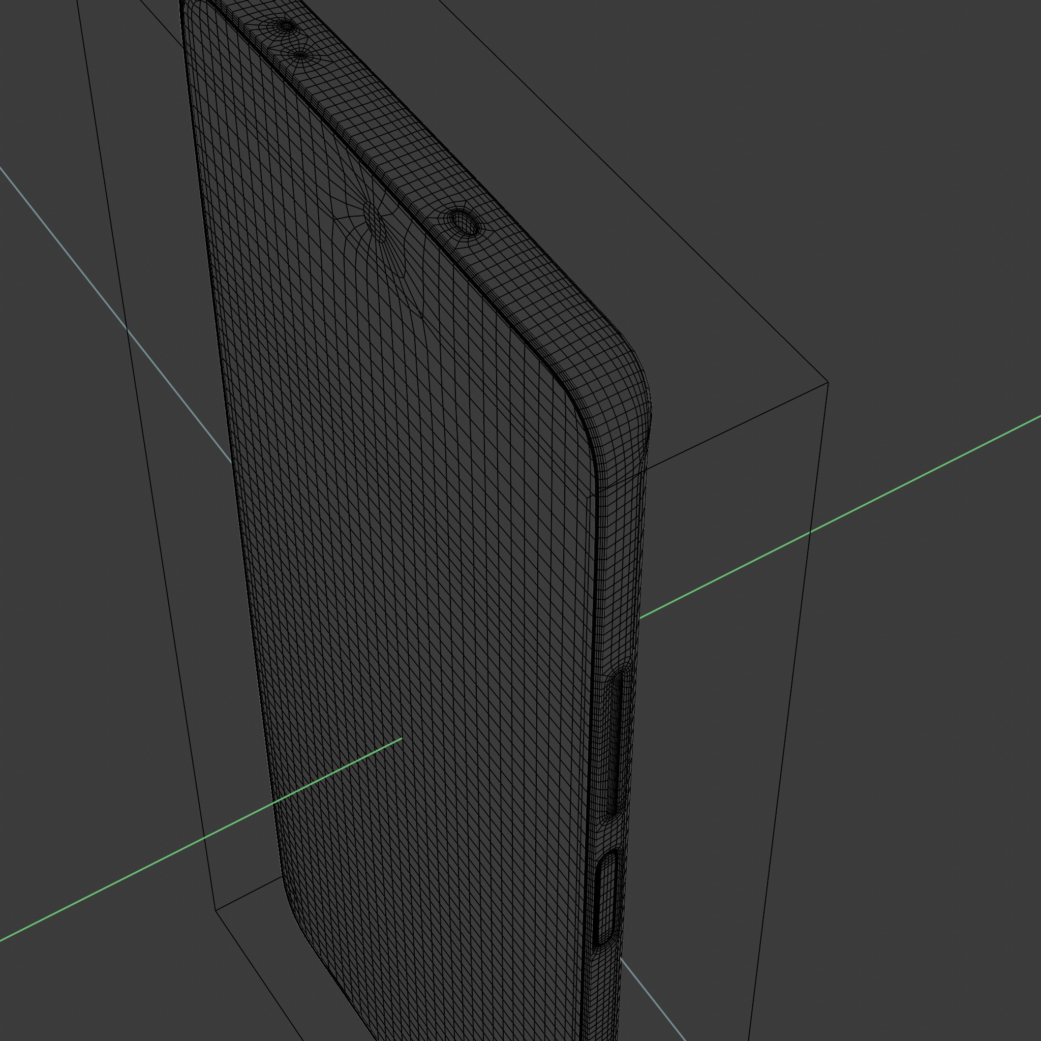  Poco X3 Pro 3D Model Game Ready and Render-Ready Low-poly 3D model_17