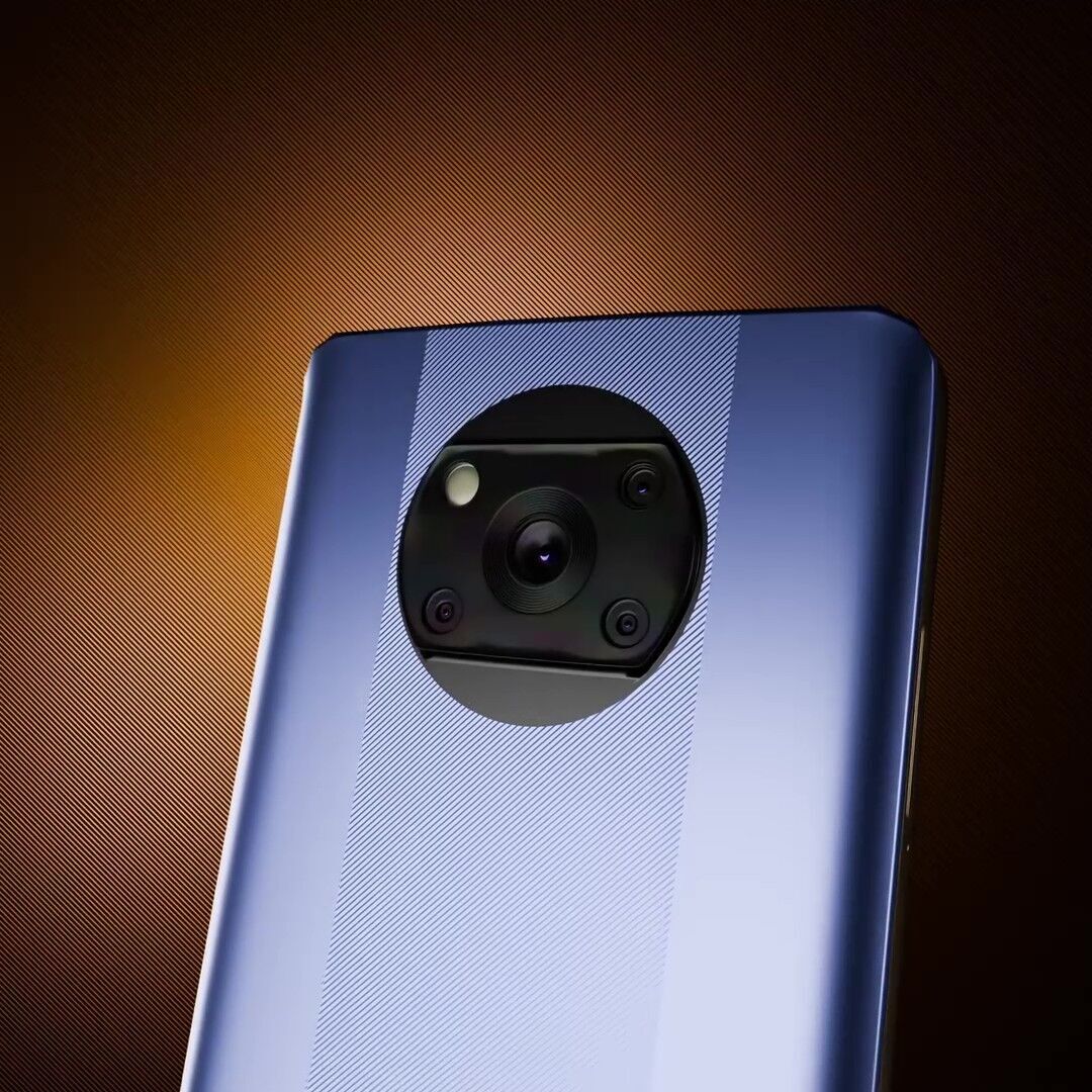  Poco X3 Pro 3D Model Game Ready and Render-Ready Low-poly 3D model_14