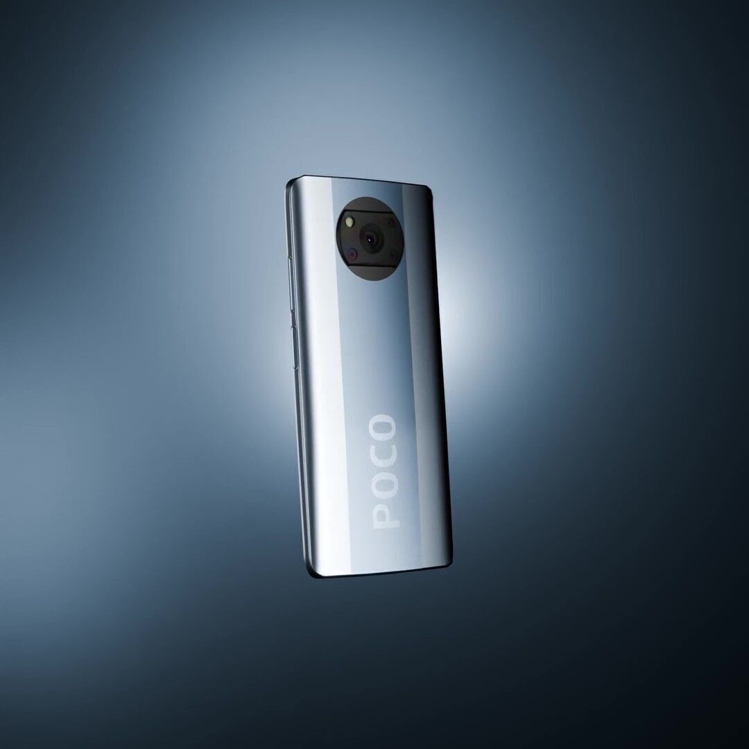  Poco X3 Pro 3D Model Game Ready and Render-Ready Low-poly 3D model_10