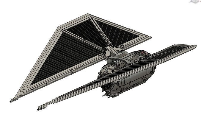 TIE STRIKER  1    24 3D print model