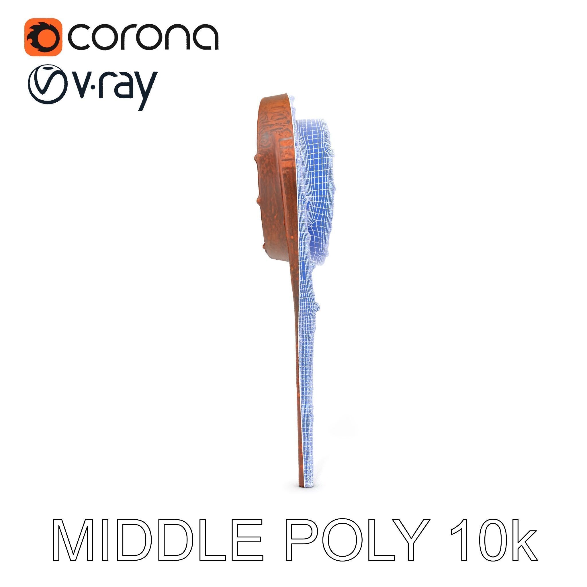 Fern Spiral Model Pack Low-poly 3D model_30