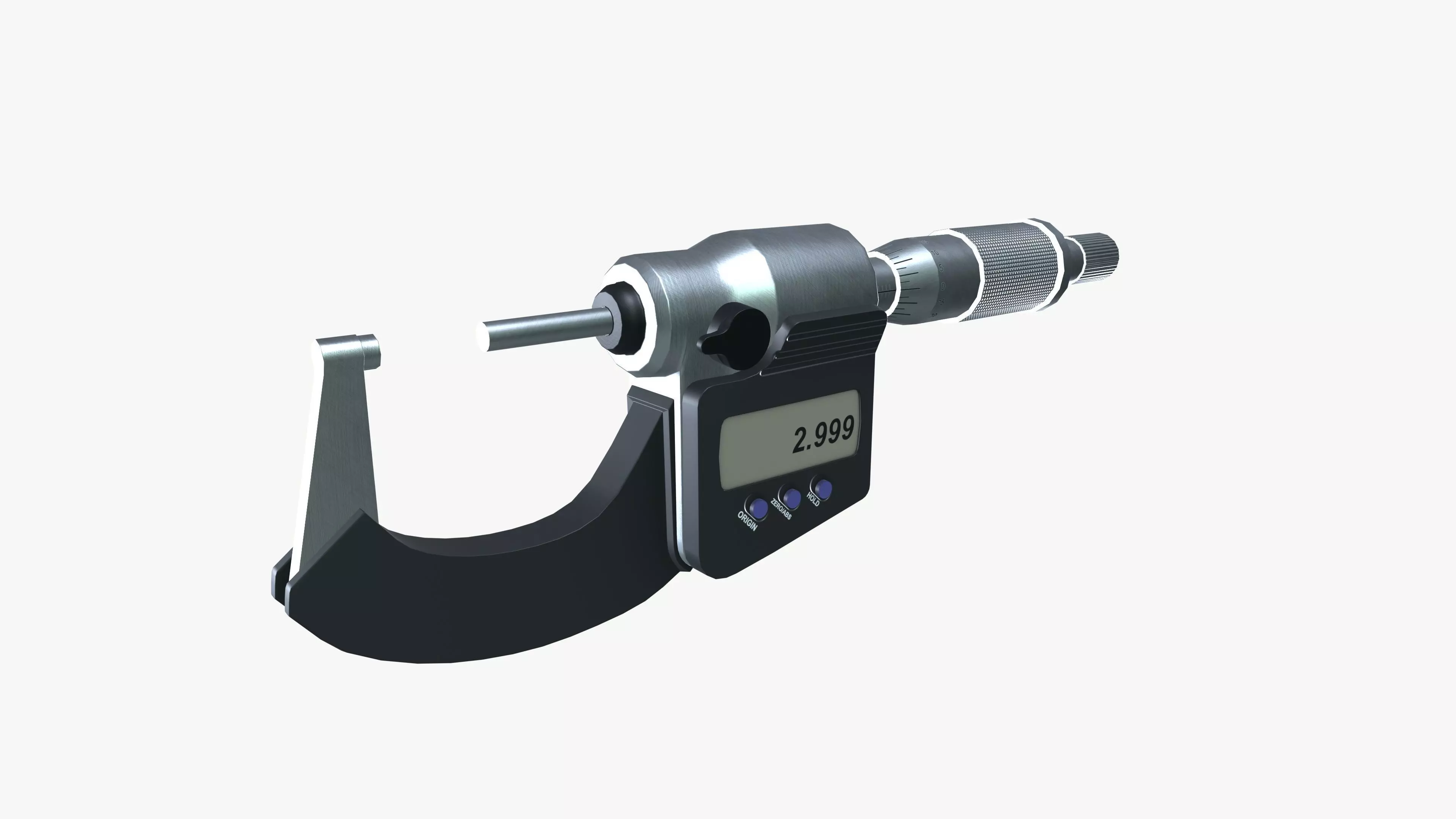 Micrometer 3D model
