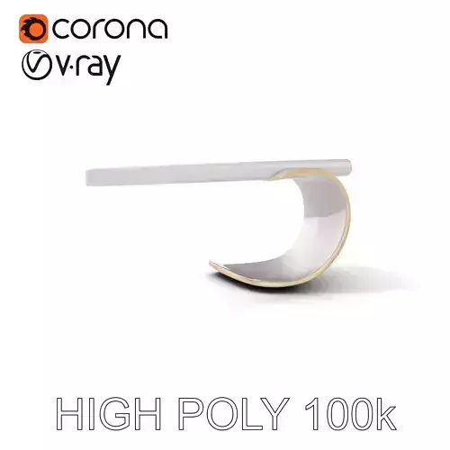 Modern Minimalist Bench Model Pack