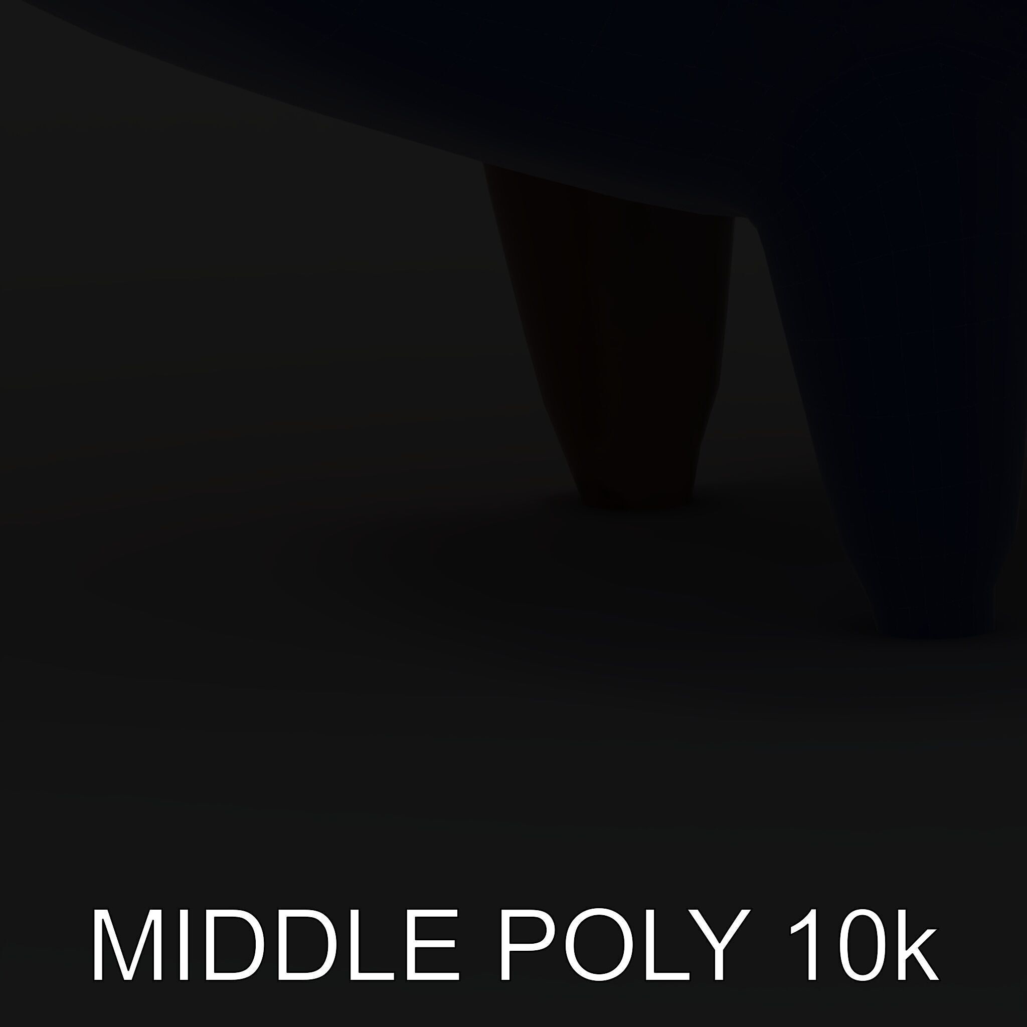 Abstract Bird Sculpture Model Pack Low-poly 3D model_19